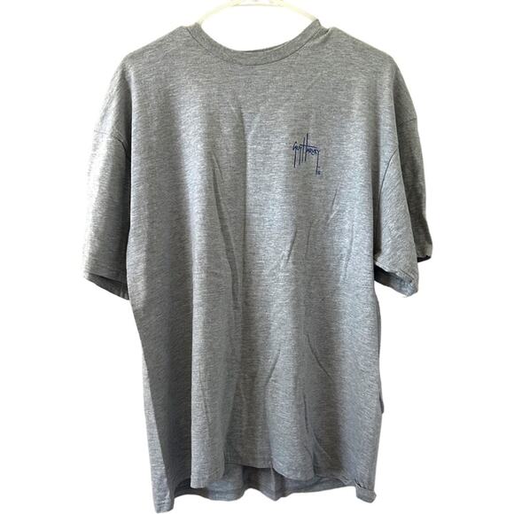 Guy Harvey Mens Fish Shirt Extra Large Smokin' Mackerel Short-Sleeve T-Shirt XL - Picture 2 of 7